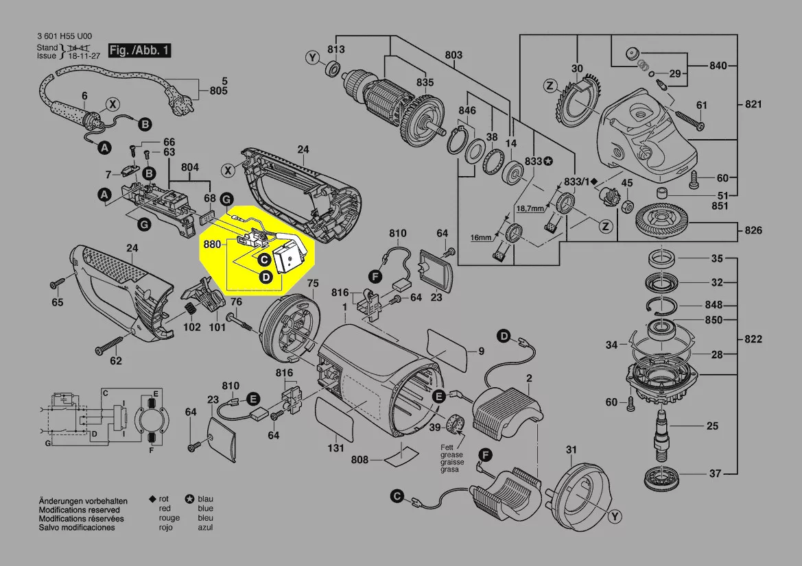 Module electronique réf. 1 607 233 319 Bosch